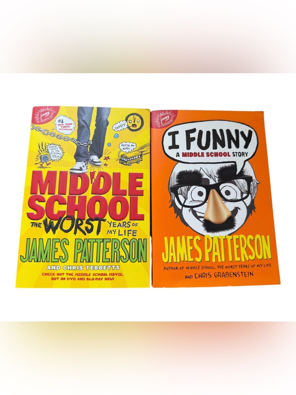 James Patterson-Middle School Kids Book Set - Paperback- Graphic Books Kids